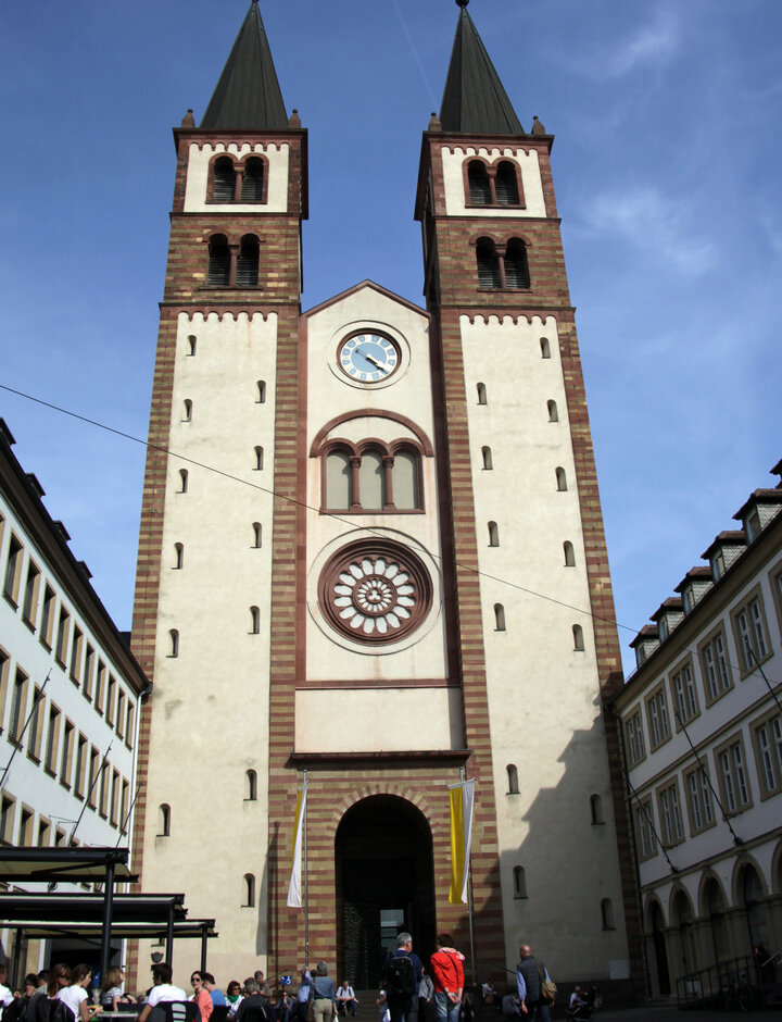 Der Kiliansdom in Würzburg.