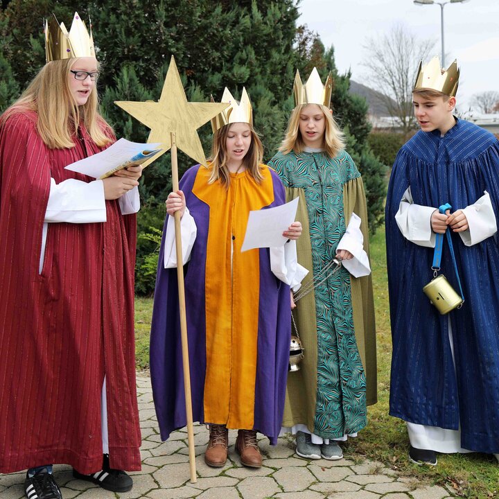 Probesingen der Sternsinger aus Gemünden Probesingen der Sternsinger aus Gemünden