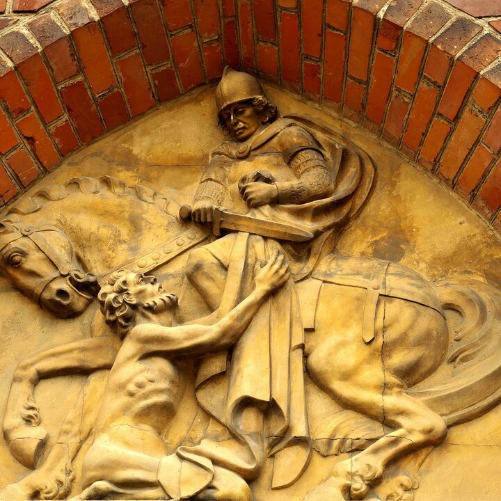 Relief des heiligen Martin Relief des heiligen Martin