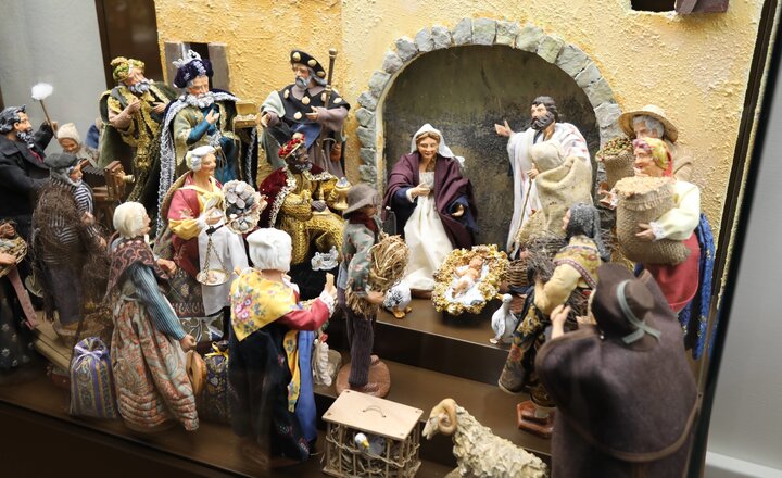 Krippe aus Marseille im Baunacher Krippenmuseum
