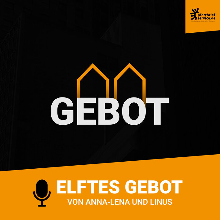 Cover Podcast "Das elfte Gebot"