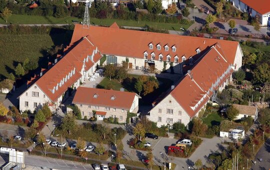 Jugendbegegnungshaus Windrad von oben